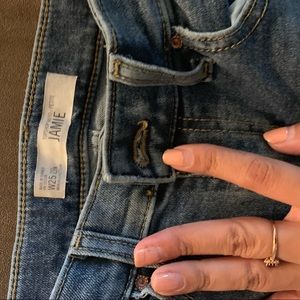 TOPSHOP Jamie Jeans capris